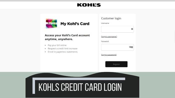Kohls-Credit-Card-Login