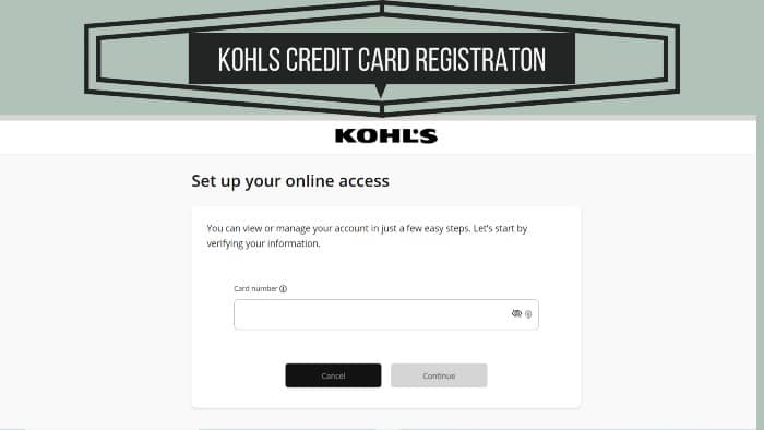 Kohls-Credit-Card-Registratio
